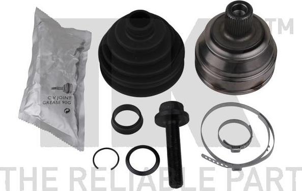 NK 5147105 - Шарнирный комплект, ШРУС, приводной вал autospares.lv