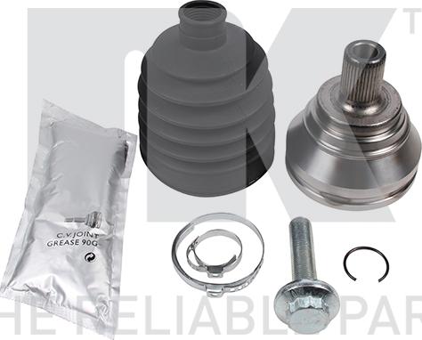 NK 5147204 - Шарнирный комплект, ШРУС, приводной вал autospares.lv