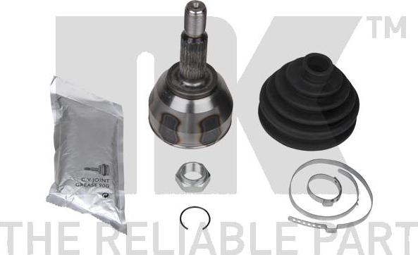 NK 512541 - Шарнирный комплект, ШРУС, приводной вал autospares.lv