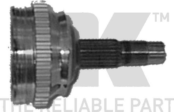 NK 512324 - Шарнирный комплект, ШРУС, приводной вал autospares.lv