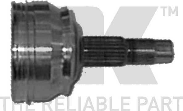 NK 512321 - Шарнирный комплект, ШРУС, приводной вал autospares.lv