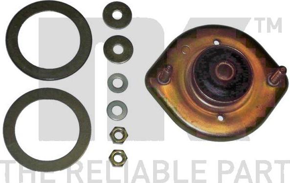 NK 672302 - Опора стойки амортизатора, подушка autospares.lv