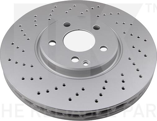 NK 313382 - Тормозной диск autospares.lv