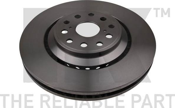 NK 2045146 - Тормозной диск autospares.lv