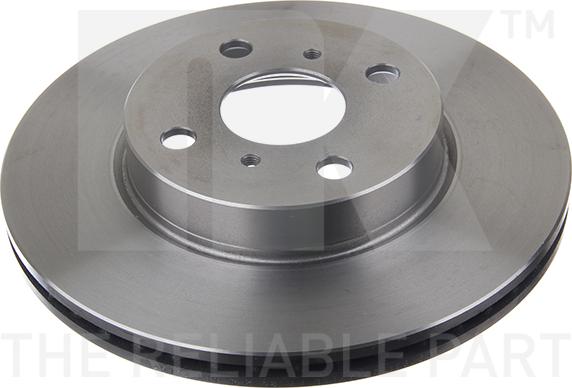 NK 2045134 - Тормозной диск autospares.lv