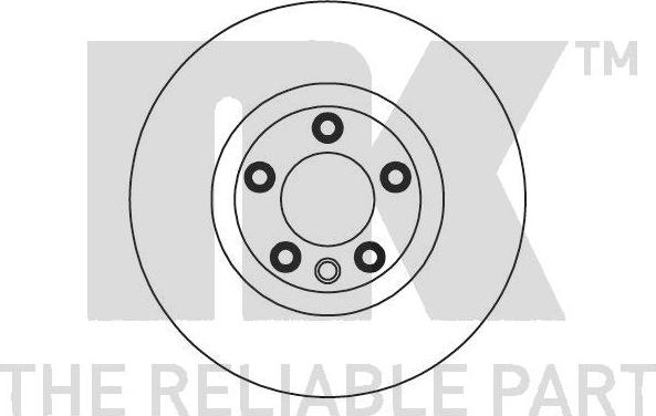 NK 2047149 - Тормозной диск autospares.lv