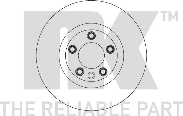 NK 2047150 - Тормозной диск autospares.lv