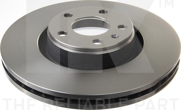 NK 2047100 - Тормозной диск autospares.lv
