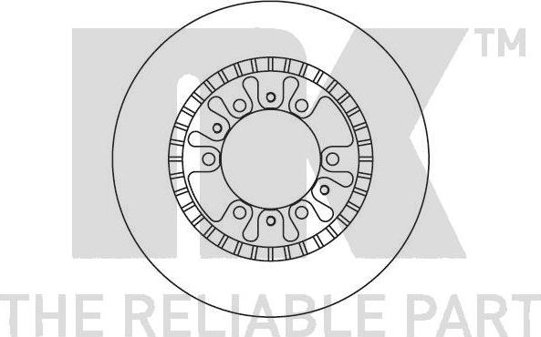 NK 203028 - Тормозной диск autospares.lv