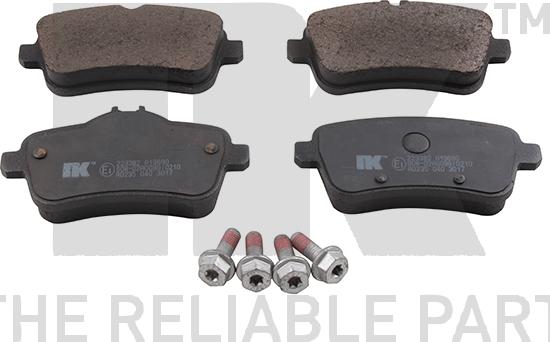 NK 223382 - Тормозные колодки, дисковые, комплект autospares.lv