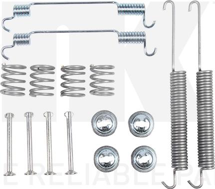 NK 7999806 - Комплектующие, стояночная тормозная система autospares.lv