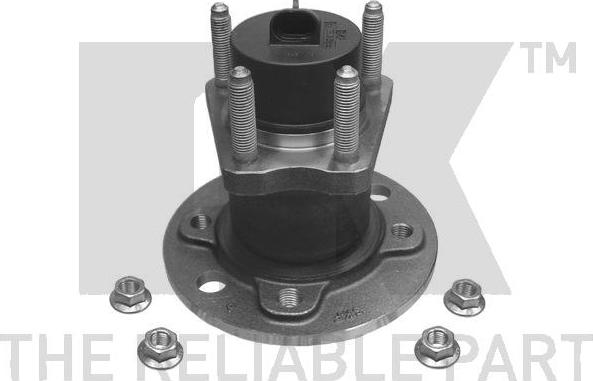 NK 763615 - Подшипник ступицы колеса, комплект autospares.lv