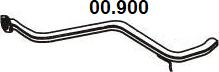 NOVAK 00.900 - Труба выхлопного газа autospares.lv