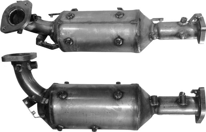 NOVAK 16.017.F - Сажевый / частичный фильтр, система выхлопа ОГ autospares.lv