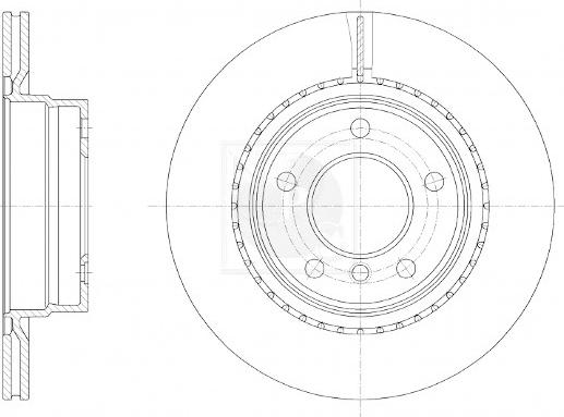 NPS B331W01 - Тормозной диск autospares.lv