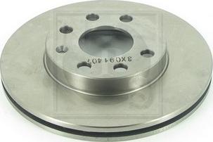 NPS D330O01 - Тормозной диск autospares.lv
