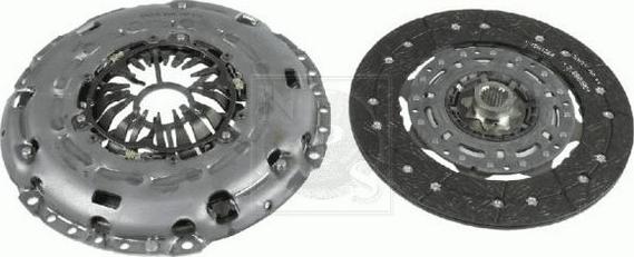 NPS D200O33 - Комплект сцепления autospares.lv