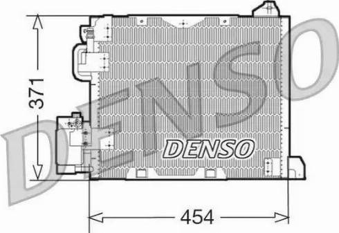 NPS DCN20006 - Конденсатор кондиционера autospares.lv