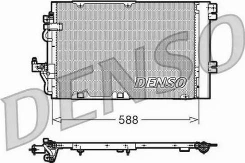 NPS DCN20011 - Конденсатор кондиционера autospares.lv