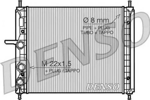 NPS DRM09150 - Радиатор, охлаждение двигателя autospares.lv