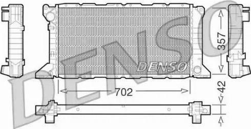 NPS DRM10099 - Радиатор, охлаждение двигателя autospares.lv