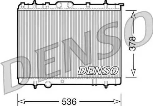 NPS DRM21030 - Радиатор, охлаждение двигателя autospares.lv