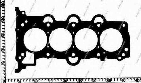 NPS H125I31 - Прокладка, головка цилиндра autospares.lv