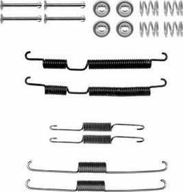 NPS H351I04 - Комплектующие, барабанный тормозной механизм autospares.lv