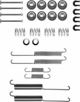 NPS M351I02 - Комплектующие, барабанный тормозной механизм autospares.lv