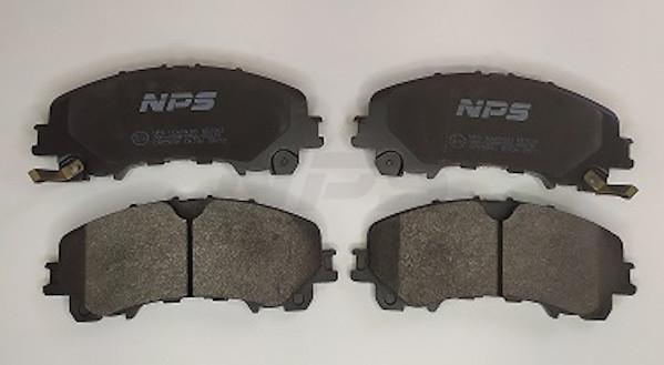 NPS N360N101 - Тормозные колодки, дисковые, комплект autospares.lv