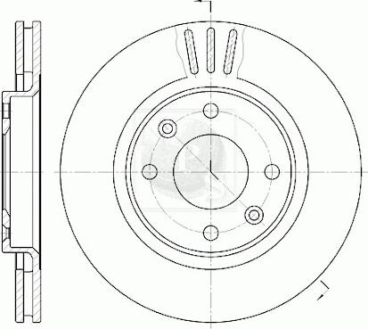 NPS P330A01 - Тормозной диск autospares.lv