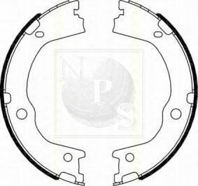 NPS S350G05 - Комплект тормозных колодок, барабанные autospares.lv