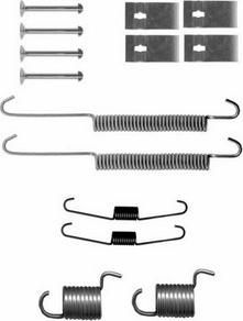 NPS S351I01 - Комплектующие, барабанный тормозной механизм autospares.lv