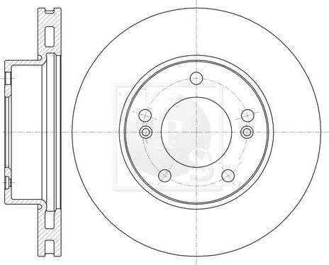 CAR BG 4207 - Тормозной диск autospares.lv