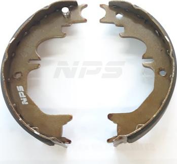 NPS T350A21 - Комплект тормозных колодок, барабанные autospares.lv