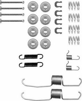 NPS T351A01 - Комплектующие, барабанный тормозной механизм autospares.lv