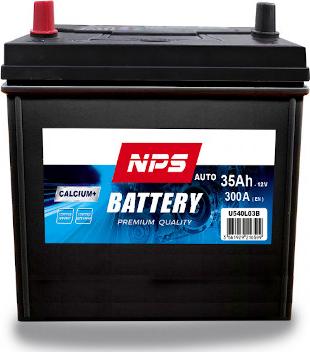NPS U540L03B - Стартерная аккумуляторная батарея, АКБ autospares.lv
