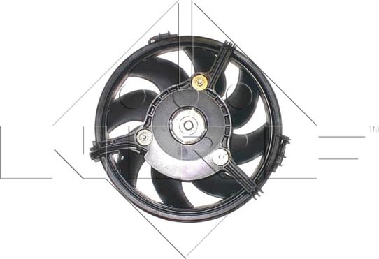 NRF 47207 - Вентилятор, охлаждение двигателя autospares.lv