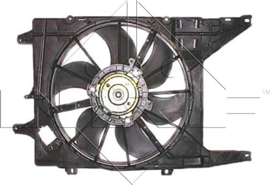 NRF 47225 - Вентилятор, охлаждение двигателя autospares.lv