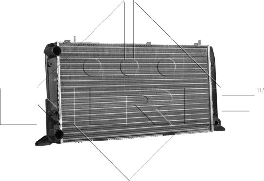 NRF 54602 - Радиатор, охлаждение двигателя autospares.lv