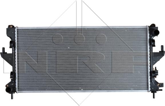 NRF 54204 - Радиатор, охлаждение двигателя autospares.lv