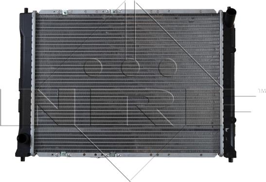 NRF 55339 - Радиатор, охлаждение двигателя autospares.lv