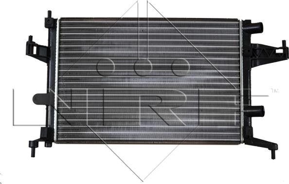 NRF 509596 - Радиатор, охлаждение двигателя autospares.lv