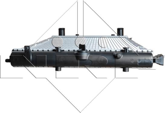 NRF 509514 - Радиатор, охлаждение двигателя autospares.lv