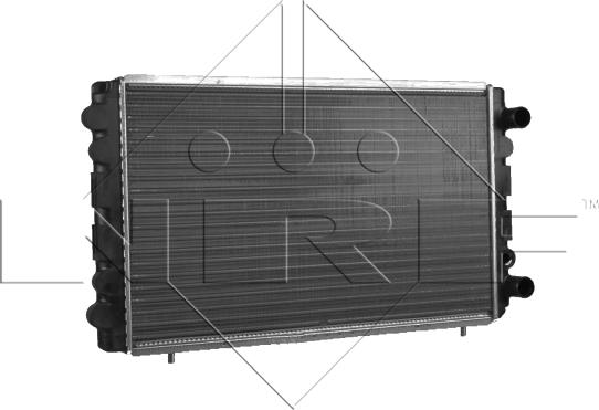 NRF 50403 - Радиатор, охлаждение двигателя autospares.lv