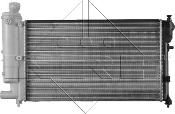 NRF 50428 - Радиатор, охлаждение двигателя autospares.lv