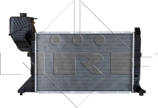 NRF 50558 - Радиатор, охлаждение двигателя autospares.lv