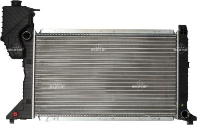 NRF 50557 - Радиатор, охлаждение двигателя autospares.lv