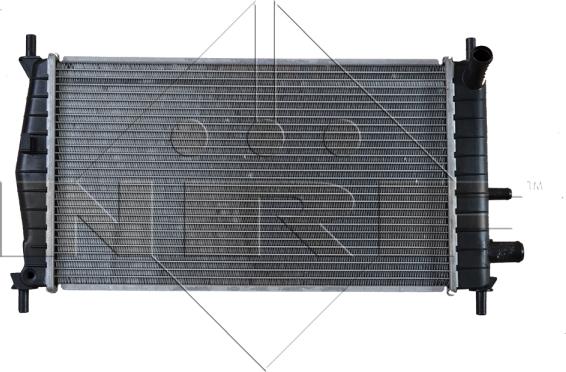 NRF 50131 - Радиатор, охлаждение двигателя autospares.lv