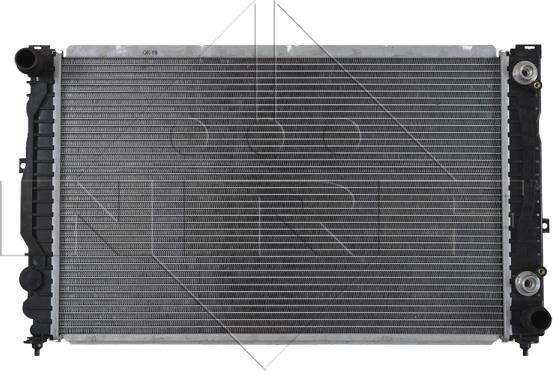 NRF 519504 - Радиатор, охлаждение двигателя autospares.lv